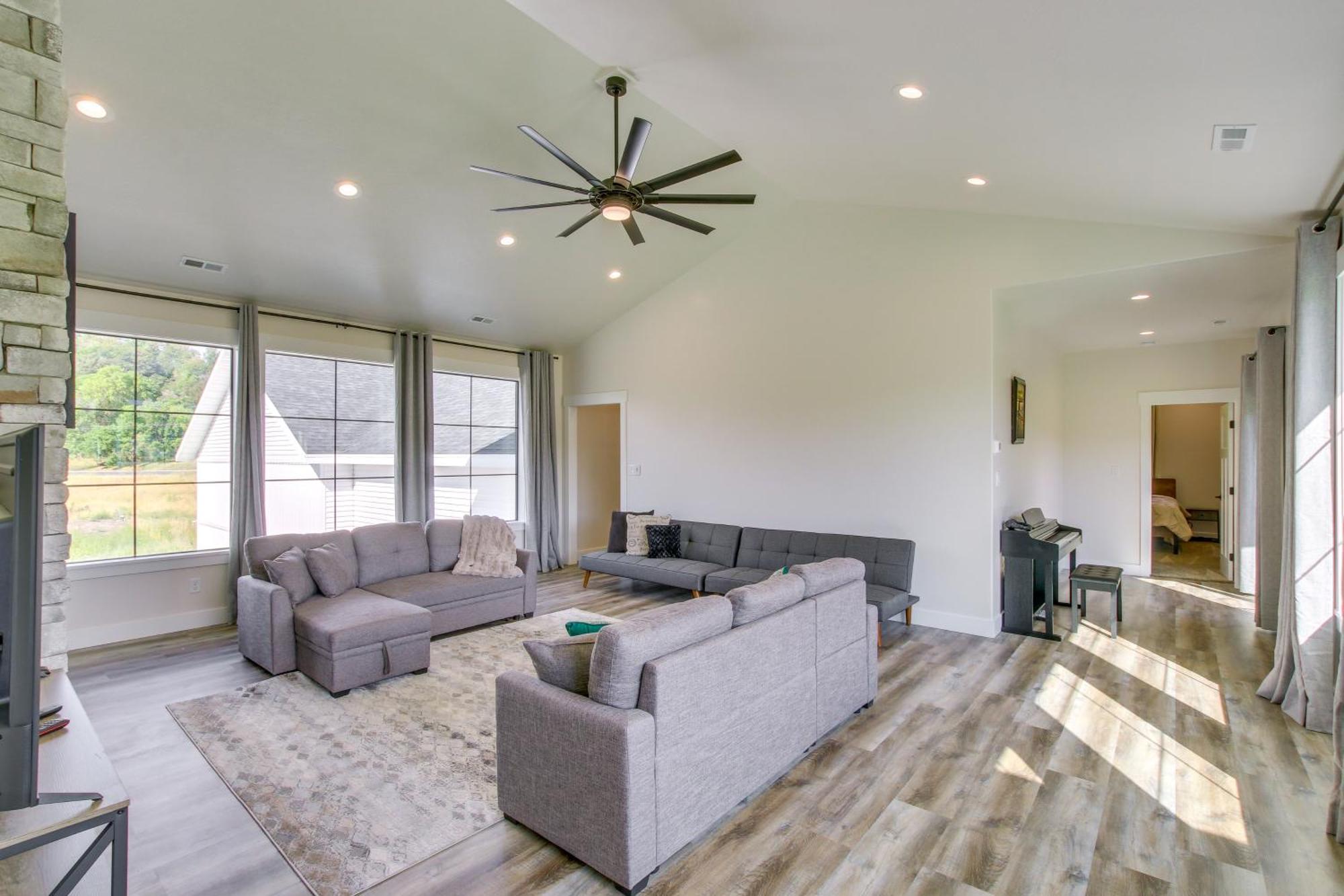 Spacious Idaho Home On Scenic Cub River! Preston Bagian luar foto
